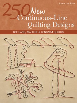 cover image of 250 New Continuous-Line Quilting Designs